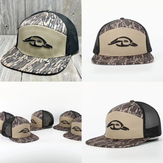 7 Panel Hardwoods AFW Style w- 3 D Puff and Black Mesh