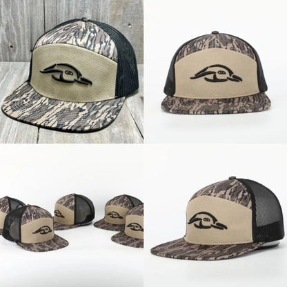 7 Panel Hardwoods AFW Style w- 3 D Puff and Black Mesh