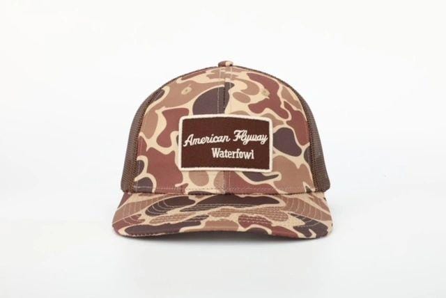 Brown Old School AFW Style w- Brown Patch and Brown Mesh