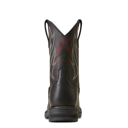 Ariat Men's Sierra Shock Shield Black Steel Toe Work Boots 10046929