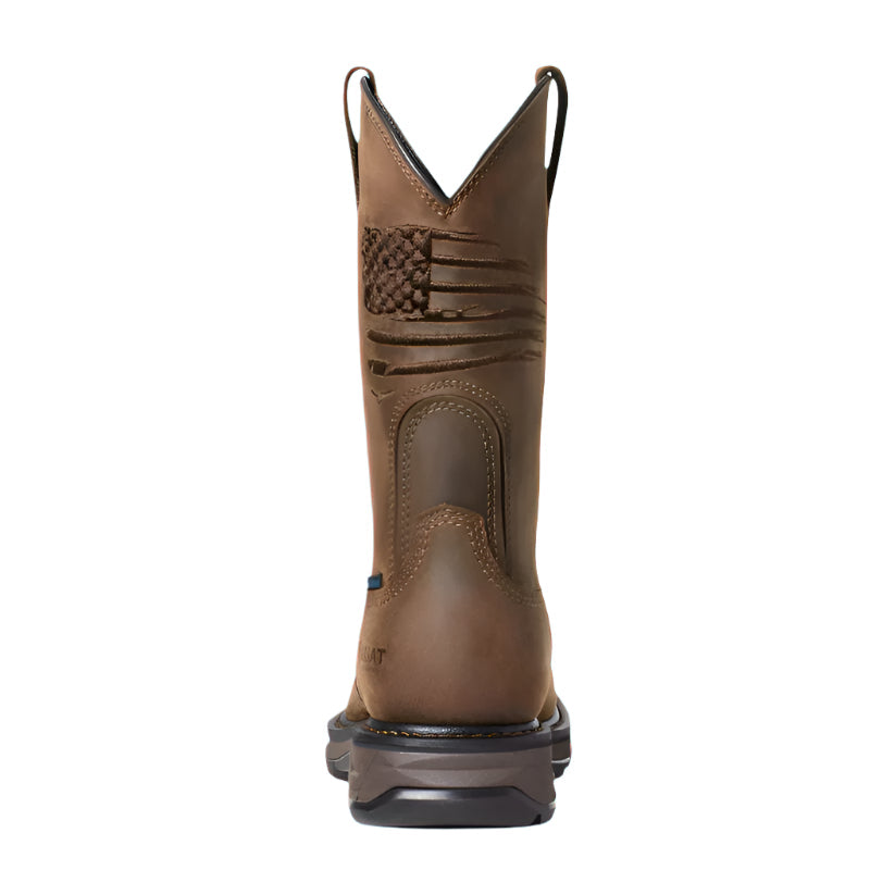 Ariat Mens WorkHog XT Patriot Waterproof Carbon Toe Work Boot 10036002