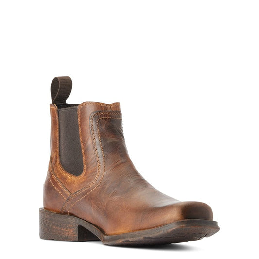 Ariat Men's Barn Brown Midtown Rambler Chelsea Western Boots 10019868