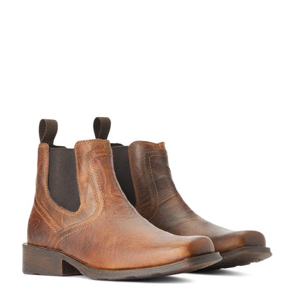 Ariat Men's Barn Brown Midtown Rambler Chelsea Western Boots 10019868