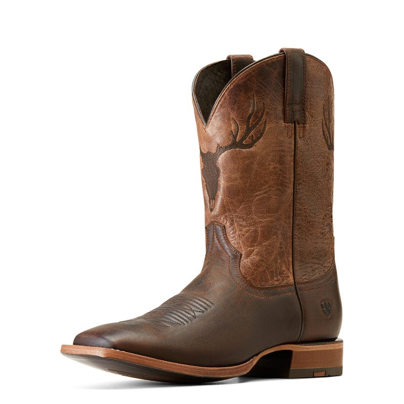 Ariat Men's Crosshair Dark Whiskey Square Toe Western Boots 10046827