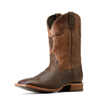 Ariat Men's Crosshair Dark Whiskey Square Toe Western Boots 10046827