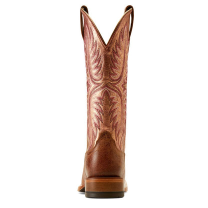 Ariat Women's Frontier Calamity Jane Bite The Dust Brown Square Toe Western Boots 10051024