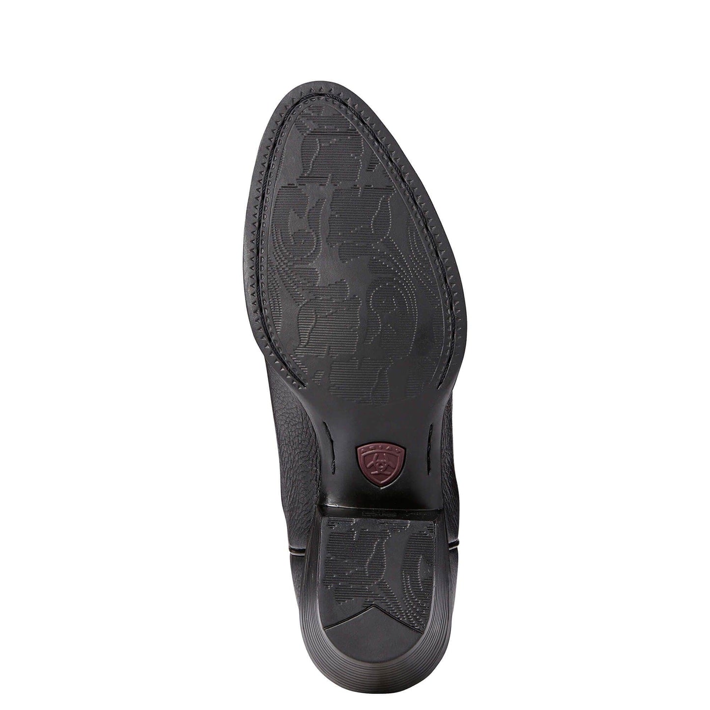 Ariat Women's Heritage Black Deertan R Toe Western Cowgirl Boots 10001037