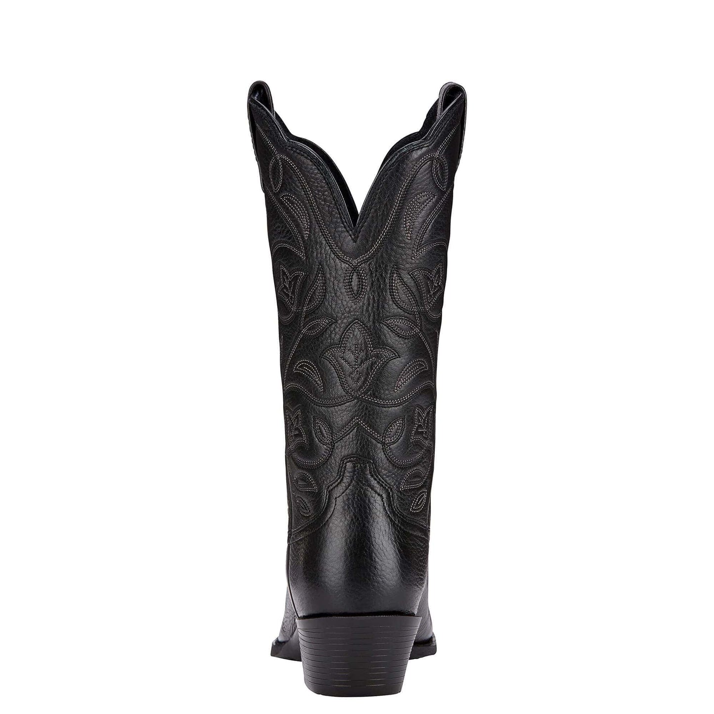 Ariat Women's Heritage Black Deertan R Toe Western Cowgirl Boots 10001037