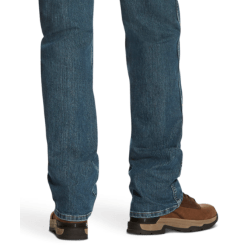 Ariat Men's Rebar M4 Relaxed DuraStretch Basic Boot Cut Jeans 10016221