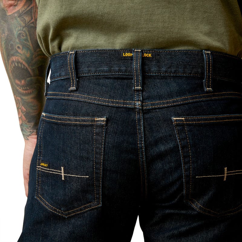 Ariat Men's Rebar M7 Slim DuraStretch Basic Stackable Straight Leg Jeans 10034627