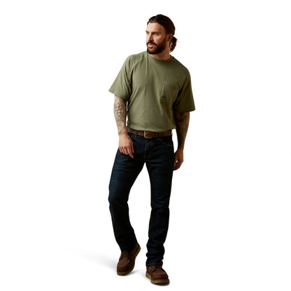 Ariat Men's Rebar M7 Slim DuraStretch Basic Stackable Straight Leg Jeans 10034627
