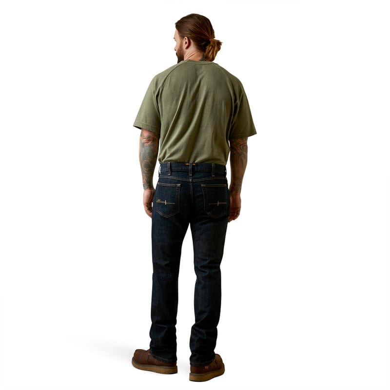 Ariat Men's Rebar M7 Slim DuraStretch Basic Stackable Straight Leg Jeans 10034627
