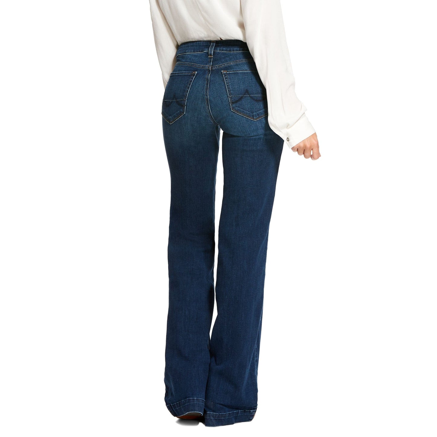 Ariat Women's Kelsea Mid Rise Stretch Wide Leg Jeans 10027695