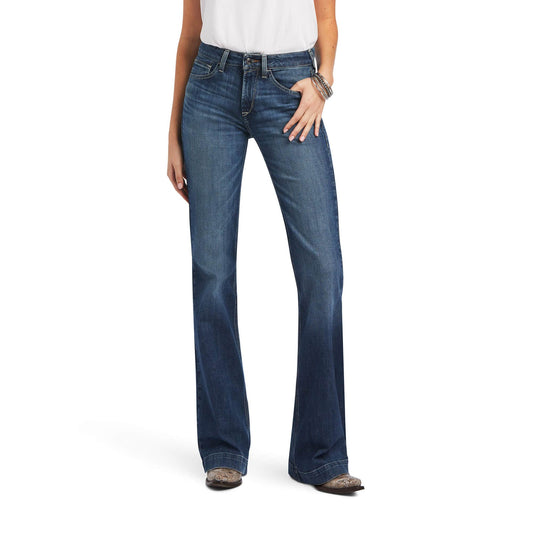Ariat Women’s Slim Trouser Daphne Wide Leg Jeans 10041106