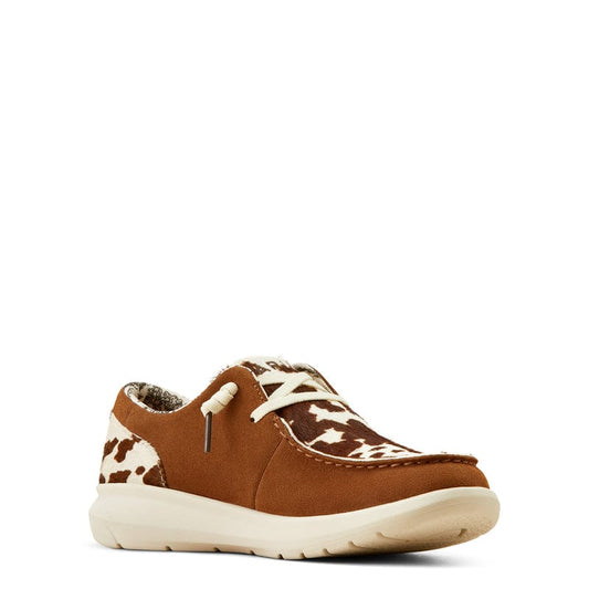 Ariat Women's Hilo Ginger Suede Cow Hair Slip On Shoes 10050973