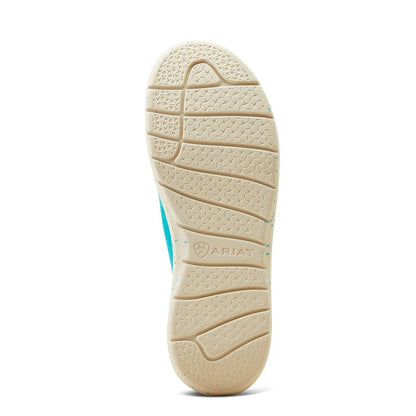 Ariat Women's Hilo Brightest Turquoise Slip On Shoes 10050971