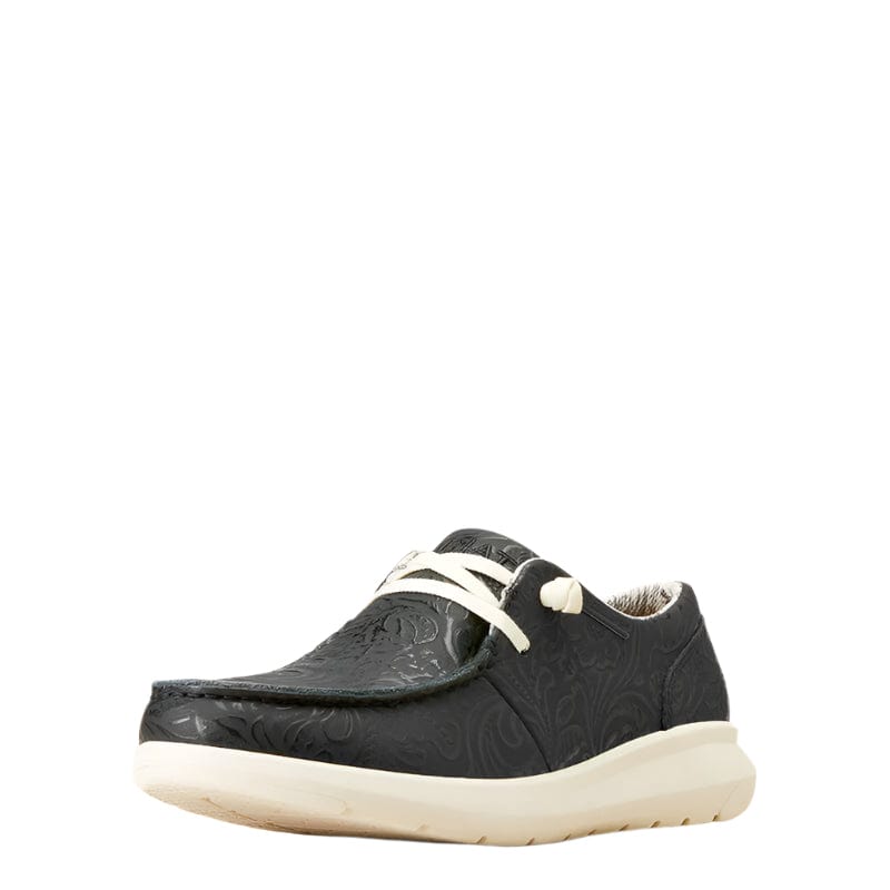 Ariat Women's Black Floral Emboss Hilo Shoes 10047014