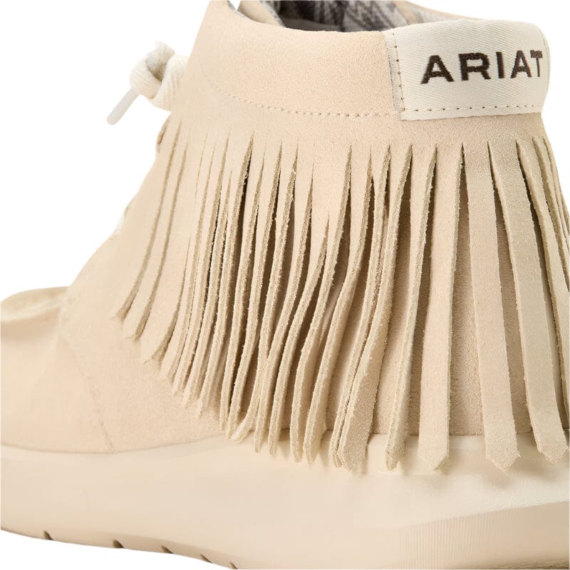 Ariat Women's Hilo High Top Sand Suede Fringe Shoe 10061167