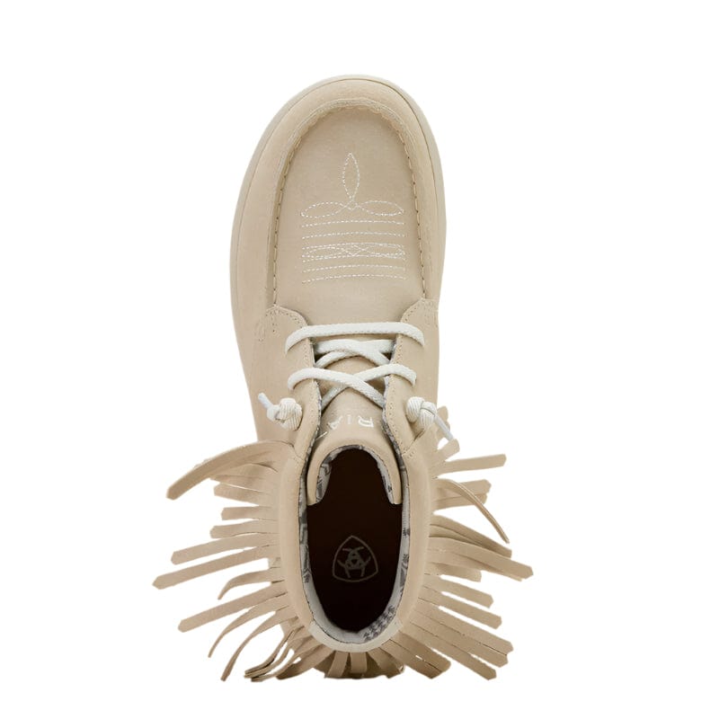 Ariat Women's Hilo High Top Sand Suede Fringe Shoe 10061167