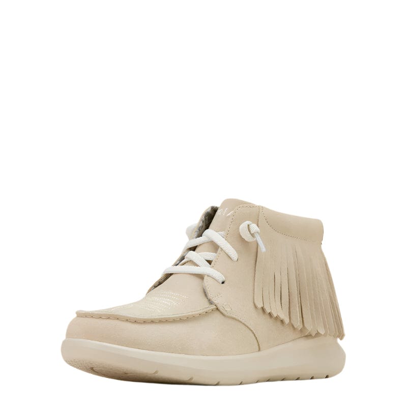 Ariat Women's Hilo High Top Sand Suede Fringe Shoe 10061167