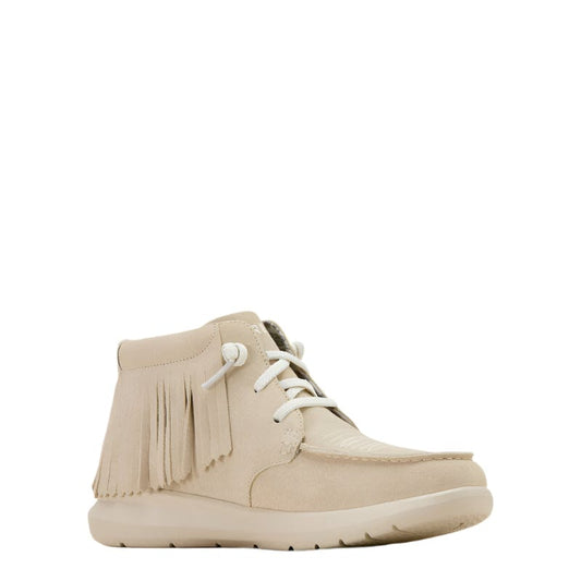 Ariat Women's Hilo High Top Sand Suede Fringe Shoe 10061167