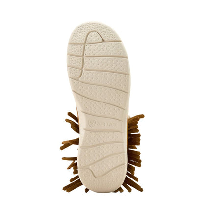 Ariat Women's Hilo Wheat Suede High Top Fringe Shoe 10061166