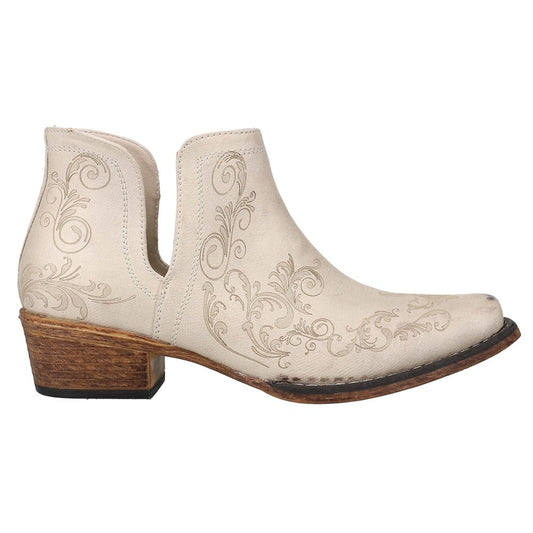 Ava Paisley Embossed Snip Toe Cowboy Booties - SundialAva Paisley Embossed Snip Toe Cowboy Booties