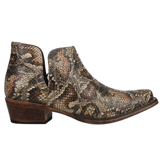 Ava Snake Snip Toe Cowboy Booties - SundialAva Snake Snip Toe Cowboy Booties