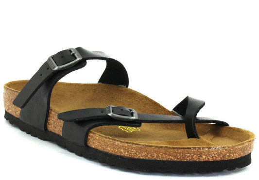 Birkenstock Women's Mayari Licorice Birko-Flor – product image