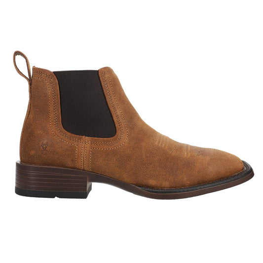 Booker Ultra Embroidered Square Toe Chelsea Boots - SundialBooker Ultra Embroidered Square Toe Chelsea Boots