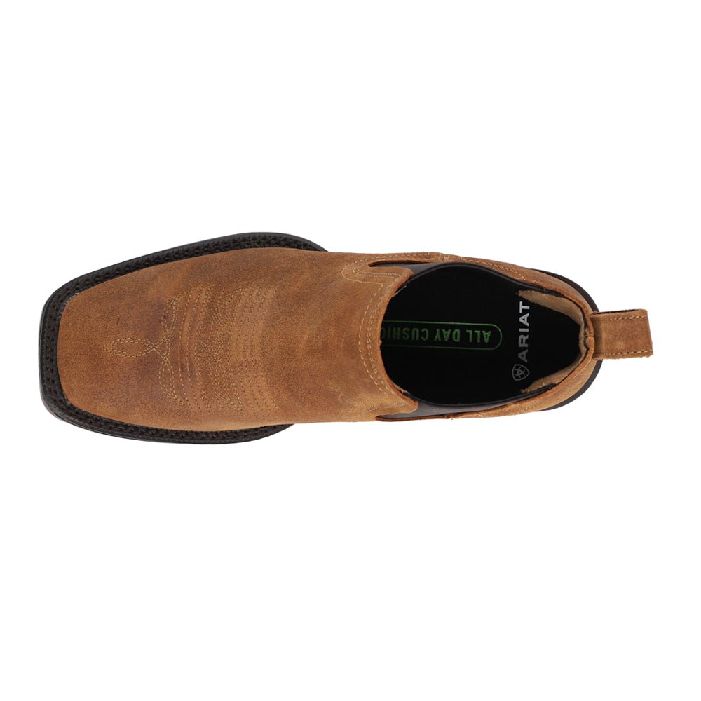 Booker Ultra Embroidered Square Toe Chelsea Boots - SundialBooker Ultra Embroidered Square Toe Chelsea Boots