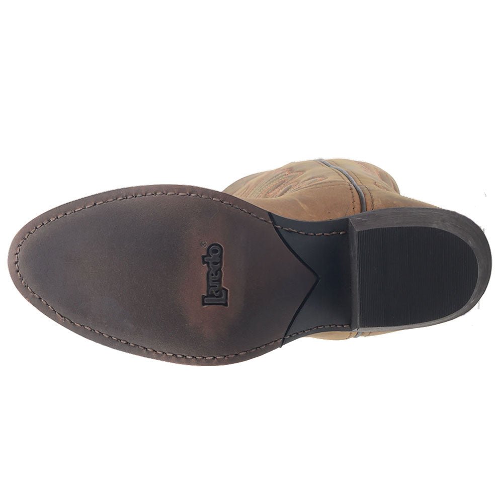 Bridget Embroidered Round Toe Cowboy Boots - SundialBridget Embroidered Round Toe Cowboy Boots