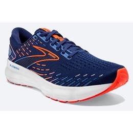 Brooks Glycerin 20 Men's Running  Blue Depths, Palace Blue, Orange 1103821D444 – product image