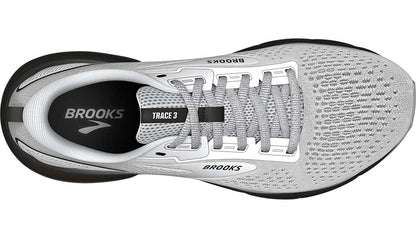 Brooks Women's Trace 3 White Oyster Black - SundialBrooks Women's Trace 3 White Oyster Black