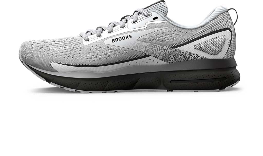 Brooks Women's Trace 3 White Oyster Black - SundialBrooks Women's Trace 3 White Oyster Black