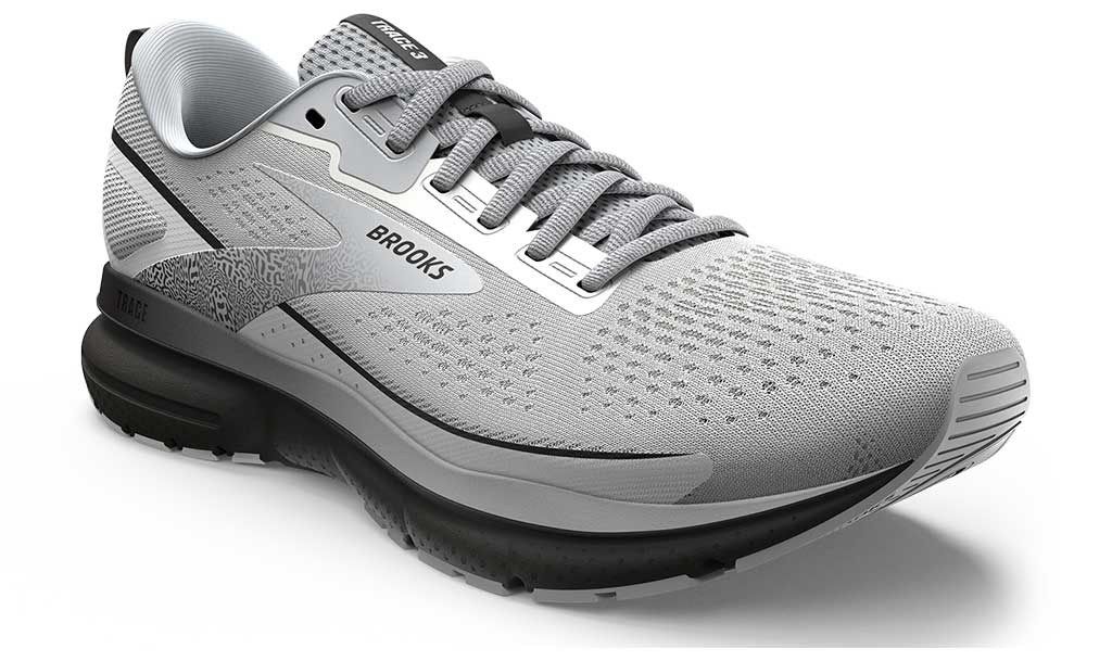 Brooks Women's Trace 3 White Oyster Black – product image