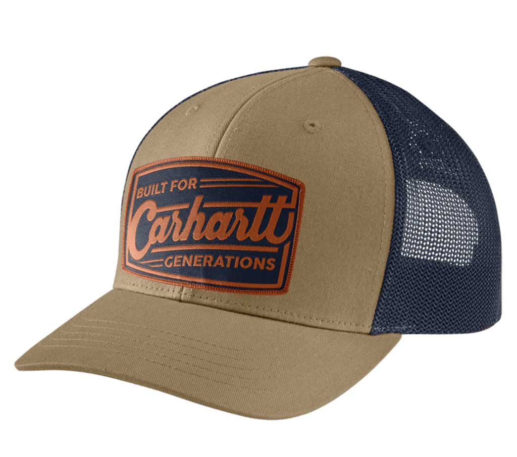 Carhartt Canvas Mesh-Back Built Patch Cap – product image