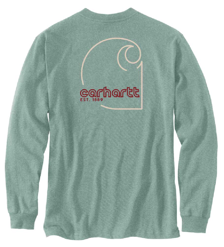 Carhartt Loose fit Heavy Weight Graphic Pocket T-Shirt - SundialCarhartt Loose fit Heavy Weight Graphic Pocket T-Shirt
