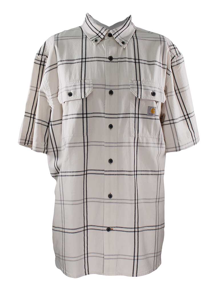 Carhartt Loose Fit MW Short Sleeve Plaid - SundialCarhartt Loose Fit MW Short Sleeve Plaid