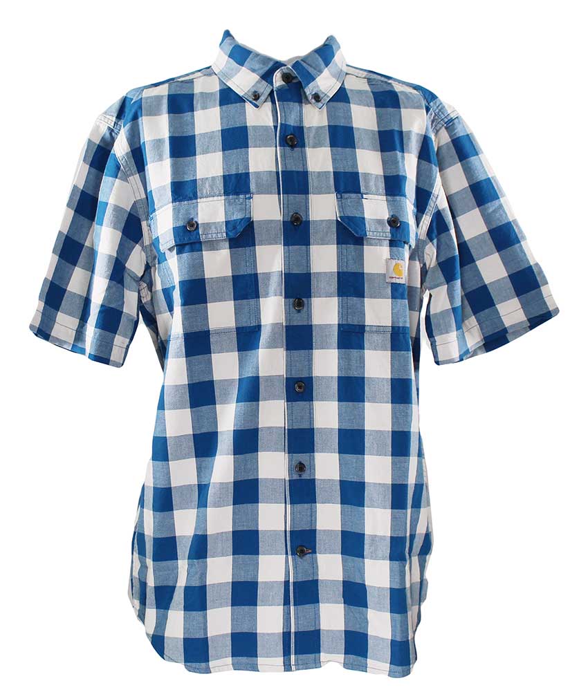 Carhartt Loose Fit MW Short Sleeve Plaid - SundialCarhartt Loose Fit MW Short Sleeve Plaid
