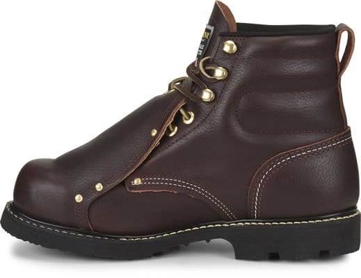Carolina Men's Domestic Brown 6" Steel Toe External MetGuard Work Boots 508