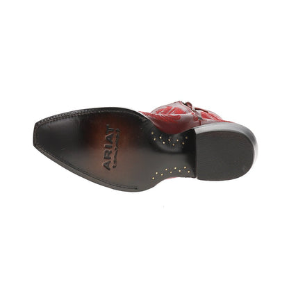 Cate Embroidered Snip Toe Zippered Cowboy Booties - SundialCate Embroidered Snip Toe Zippered Cowboy Booties