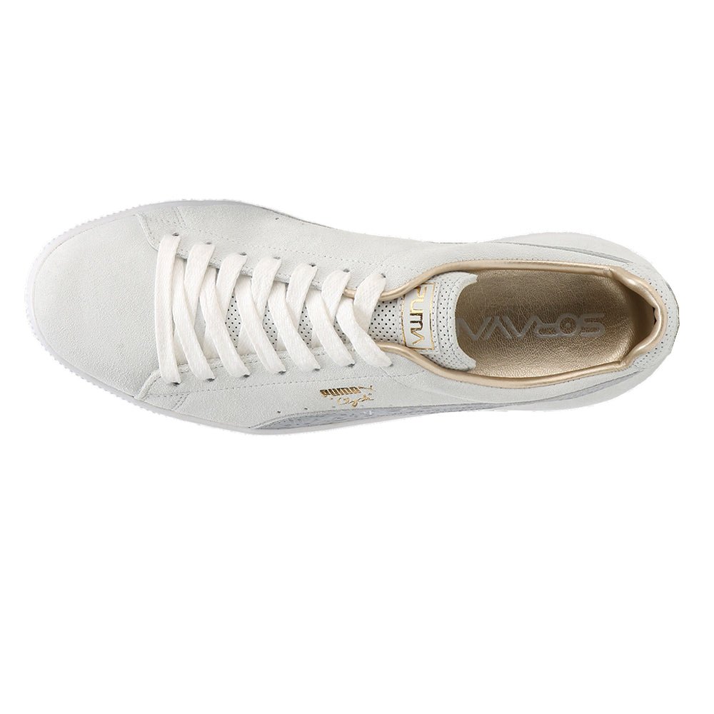 Clyde Mij Sorayama Metallic Lace Up Sneakers - SundialClyde Mij Sorayama Metallic Lace Up Sneakers