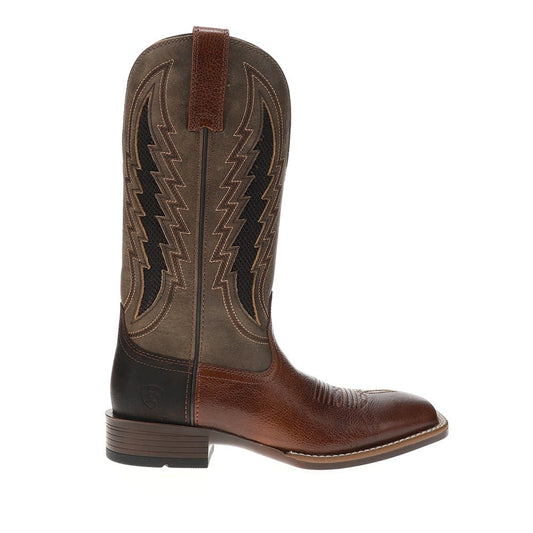 Dakota VentTEK Embroidered Square Toe Pull On Cowboy Boots - SundialDakota VentTEK Embroidered Square Toe Pull On Cowboy Boots