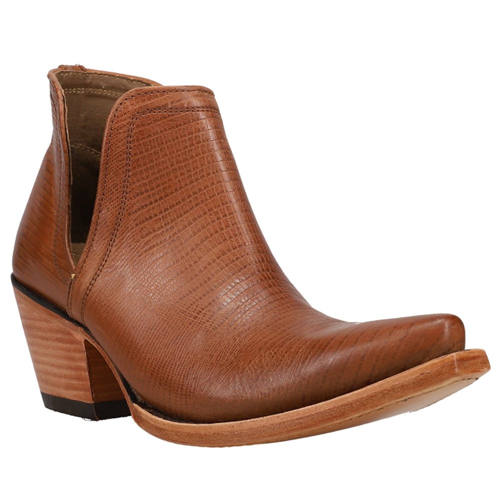 Dixon Embossed Snip Toe Cowboy Booties - SundialDixon Embossed Snip Toe Cowboy Booties