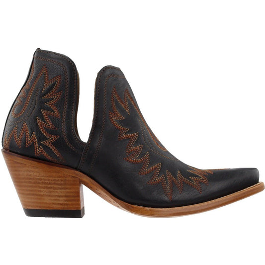 Dixon Embroidered Snip Toe Cowboy Booties - SundialDixon Embroidered Snip Toe Cowboy Booties