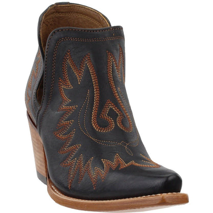 Dixon Embroidered Snip Toe Cowboy Booties - SundialDixon Embroidered Snip Toe Cowboy Booties