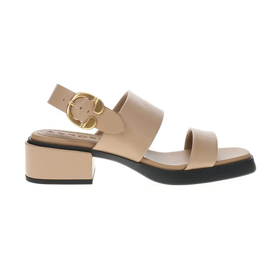 Dove Block Heel Slingback Sandals - SundialDove Block Heel Slingback Sandals
