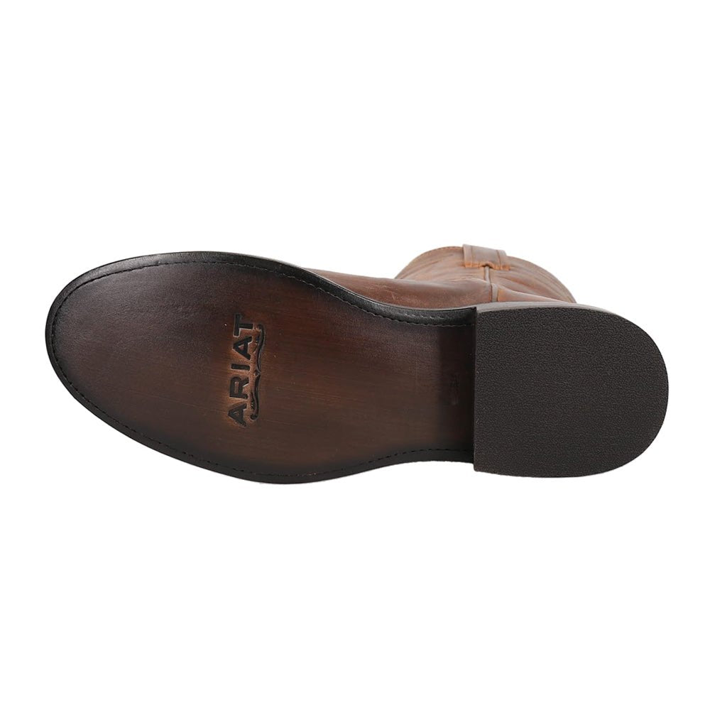 Downtown Embroidered Round Toe Pull On Roper Boots - SundialDowntown Embroidered Round Toe Pull On Roper Boots