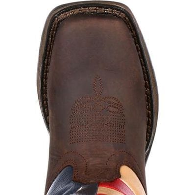 Durango Big Kids Lil' Rebel American Flag Western Boots DBT0160